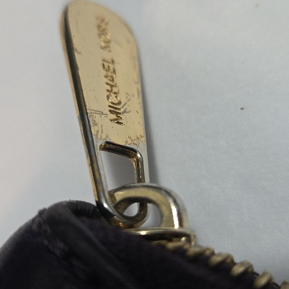 Michael Kors Eggplant Purple Leather Wallet - Picture 5 of 7